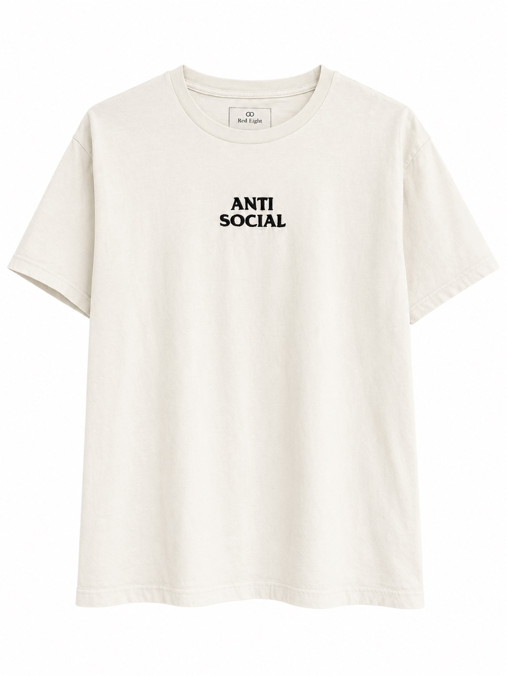 Men’s Anti Social Crewneck Tee in Off-White
